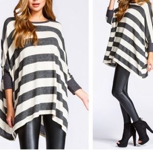 HP! Super Soft Oversized Striped Tunic